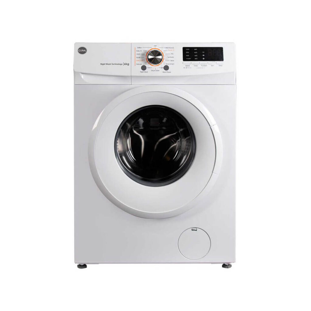 ماشین لباسشویی کرال 6 کیلویی مدل TFW-26103W سفید