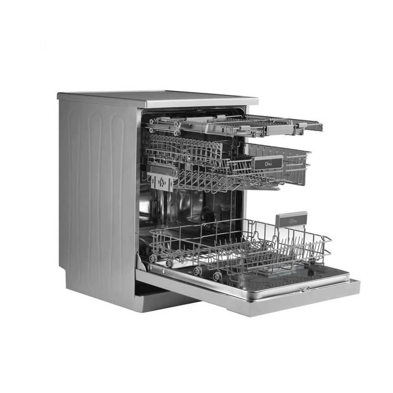 ماشین ظرفشویی جی پلاس 14 نفره مدل GDW-K462S سیلور