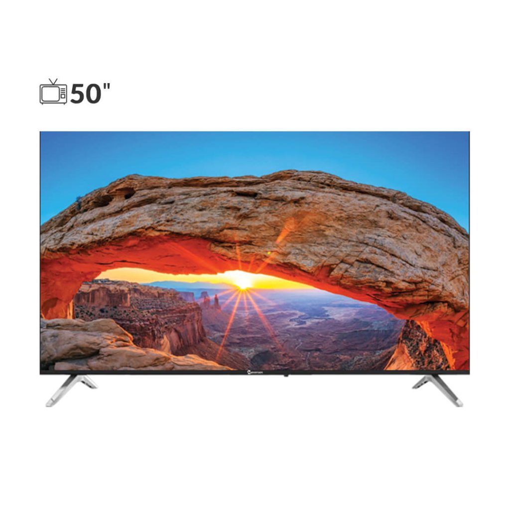 تلویزیون ال ای دی هوشمند هاورسن مدل HTV-US5002 سایز 50 اینچ 4K